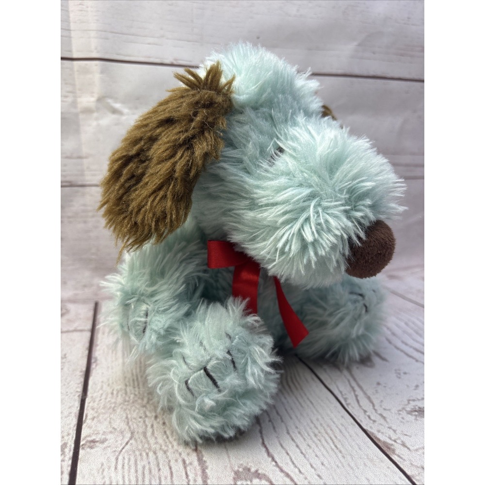Cedar Fair SNOOPY Puppy Dog Plush Blue Peanuts 7" Stuffed Animal Soft Lovey Toy